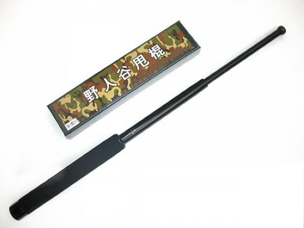 全新鈦黑21寸野人谷甩棍